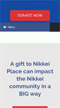 Mobile Screenshot of nikkeiplacefoundation.org